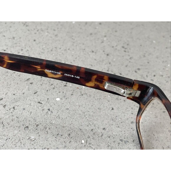 St Moritz Diplomat Tortoise Eyeglasses Eye Glasses Frames ONLY 55-16-145 brown
